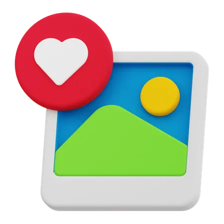 Image d'amour  3D Icon