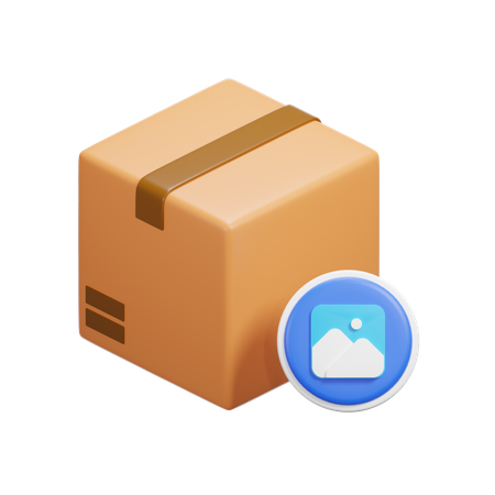 이미지 상자  3D Icon