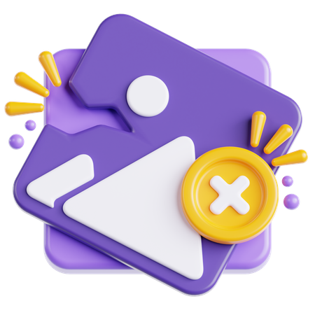 Image Broken  3D Icon