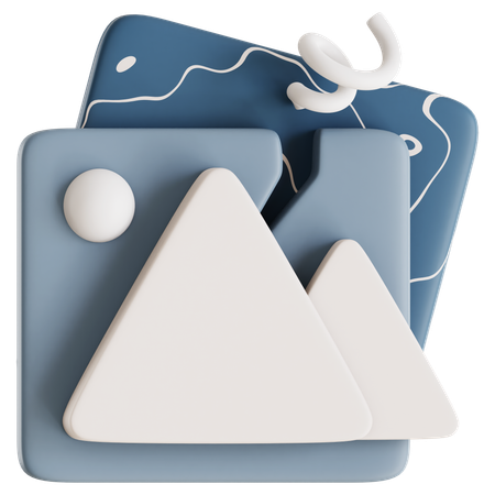 Image cassée  3D Icon