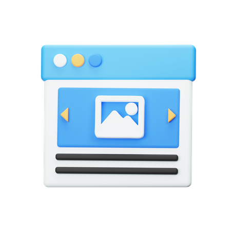 Image Content  3D Icon