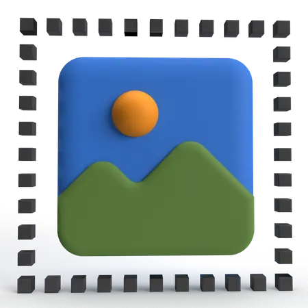 Image Editing  3D Icon
