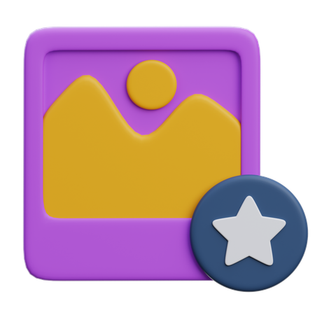 Image préférée  3D Icon