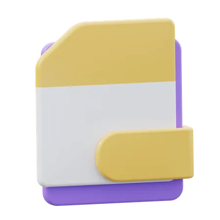 Image File  3D Icon