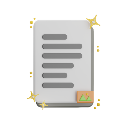 Image File  3D Icon