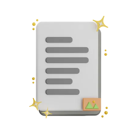 Image File  3D Icon