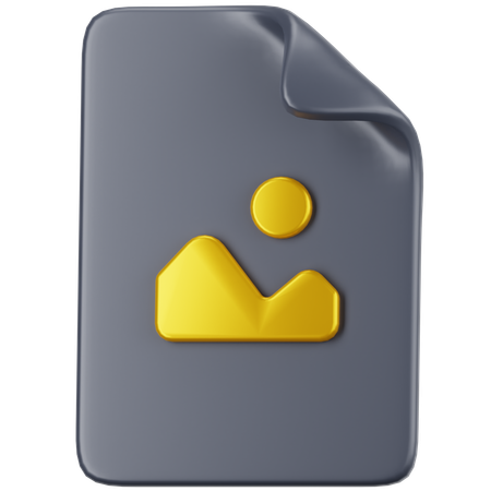 Image File  3D Icon