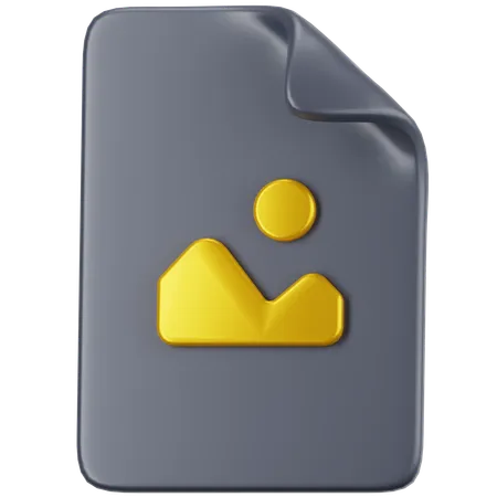 Image File  3D Icon