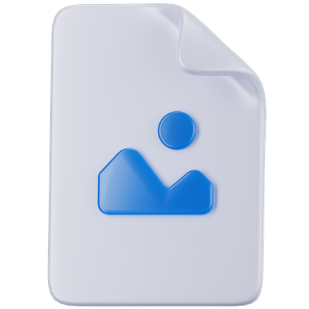 Image File  3D Icon