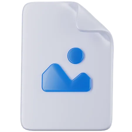 Image File  3D Icon