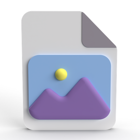 Image File  3D Icon