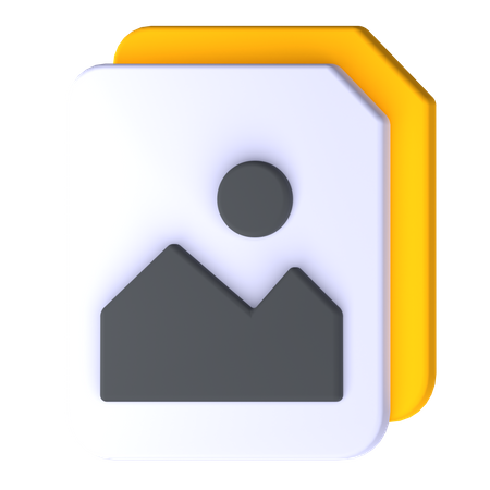 Image File  3D Icon