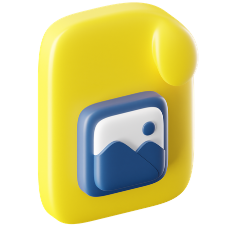 Image File  3D Icon