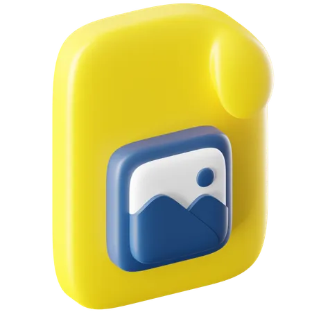 Image File  3D Icon