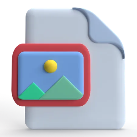 Image File  3D Icon