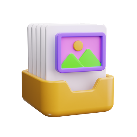 Image File  3D Icon