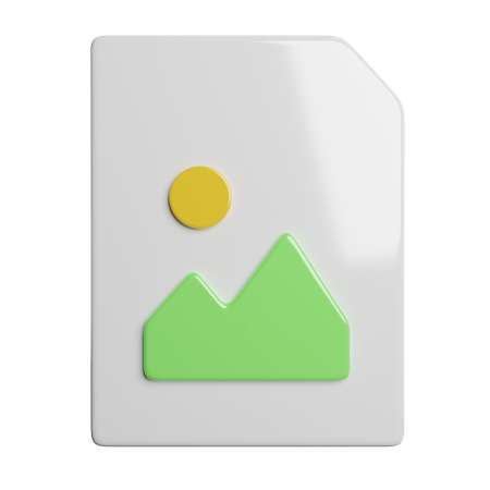 Image File  3D Icon