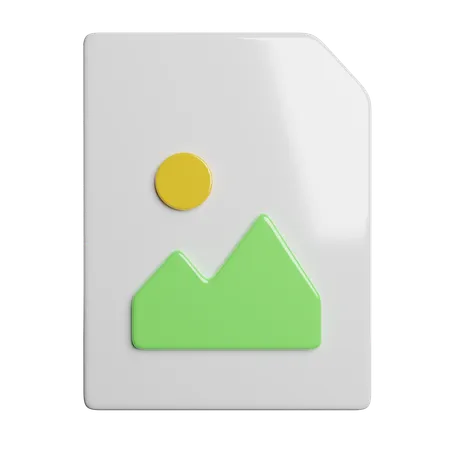 Image File  3D Icon