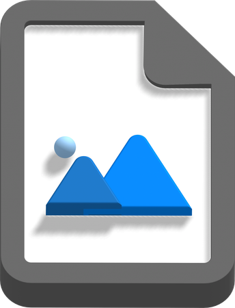 Image file  3D Icon
