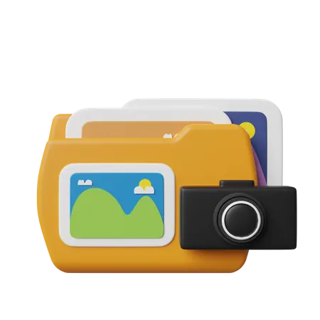 Image Folder  3D Icon