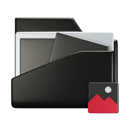 Image folder  3D Icon