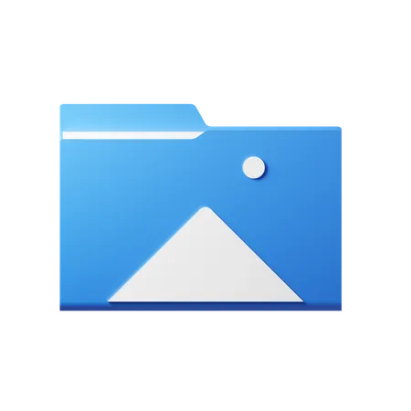 Image Folder  3D Icon