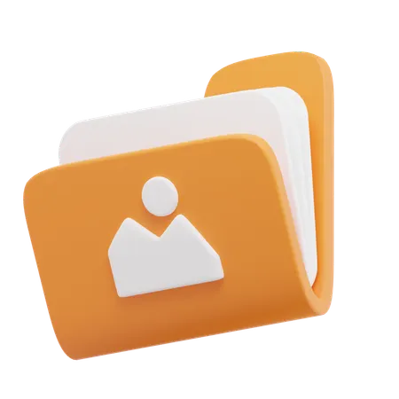 Image Folder  3D Icon