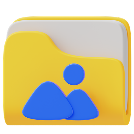 Image Folder  3D Icon