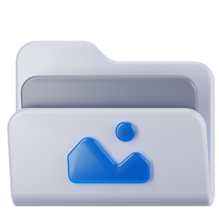 Image Folder  3D Icon