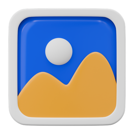 Image Gallery  3D Icon