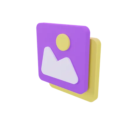 Image Gallery  3D Icon