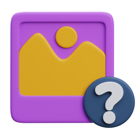 Aide image  3D Icon