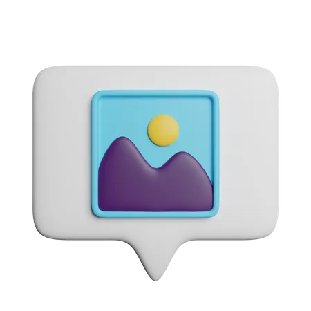 Chat De Conversation Vocale 3D Icon