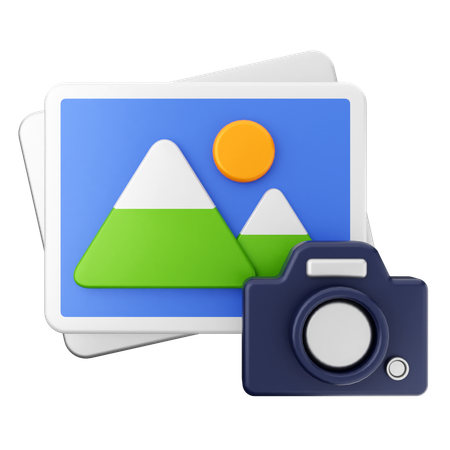 Image Photo  3D Icon