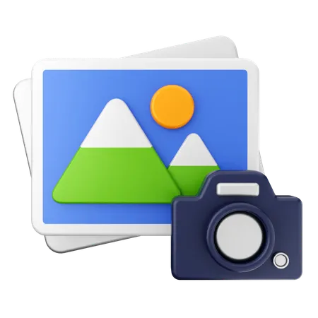 Image Photo  3D Icon