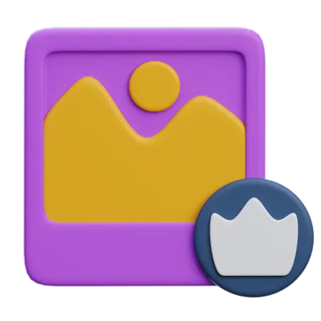 Image Premium  3D Icon