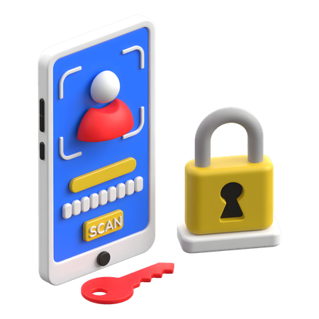 Image Recognition  3D Icon