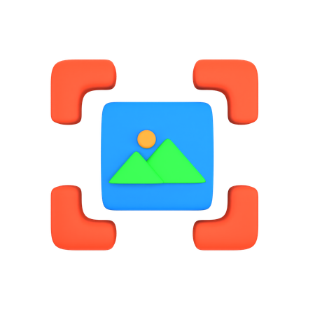 Image Scan  3D Icon