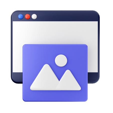 Image Seo  3D Icon