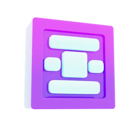 Imagem central  3D Icon