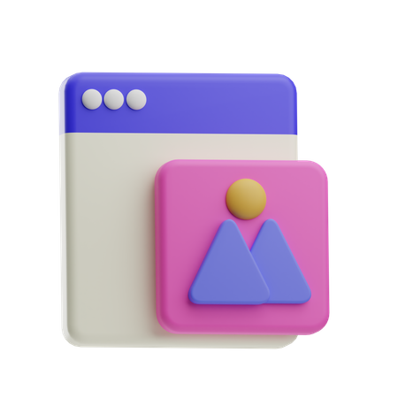 Imagem da web  3D Icon