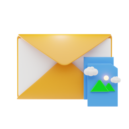 Imagem E-mail  3D Icon