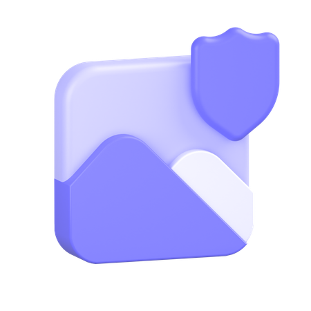 Imagem protegida  3D Icon