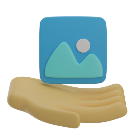 Imagen de computadora  3D Icon
