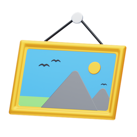 Imagen de la pared  3D Icon