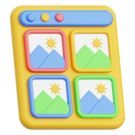 Imagen generativa  3D Icon
