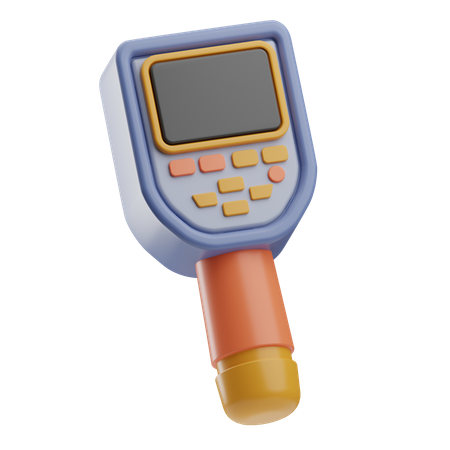 Imagen térmica  3D Icon