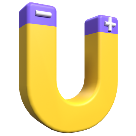 Imán  3D Icon