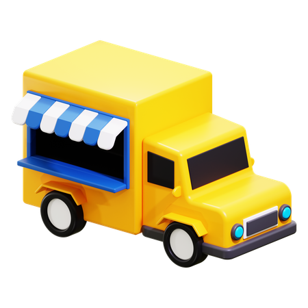 Imbisswagen  3D Icon