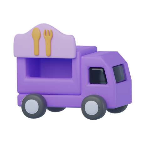 Imbisswagen  3D Icon